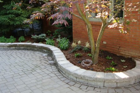 Wall landscaping