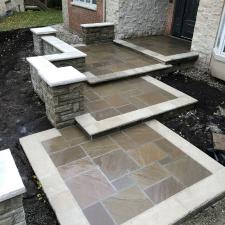 Front Yard Landings and Walls in Ancaster
